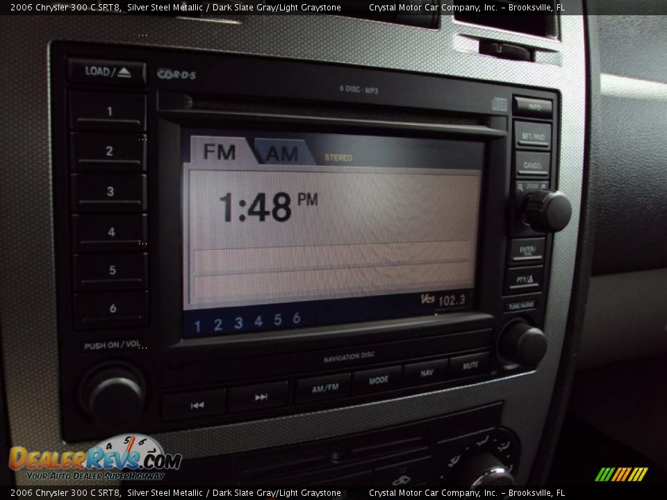 2006 Chrysler 300 C SRT8 Silver Steel Metallic / Dark Slate Gray/Light Graystone Photo #19
