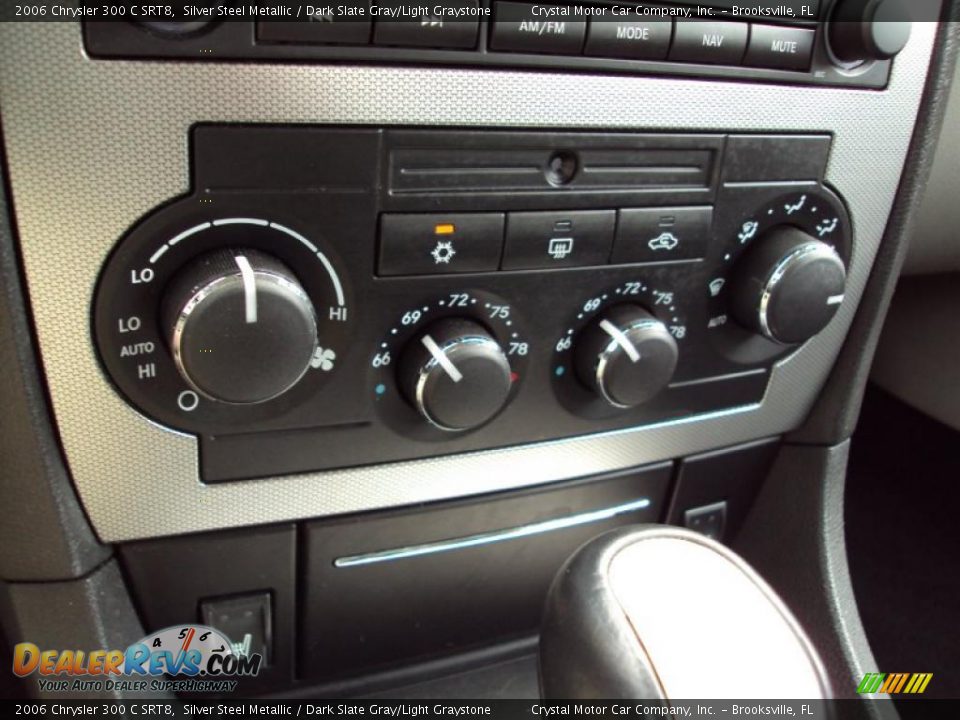 2006 Chrysler 300 C SRT8 Silver Steel Metallic / Dark Slate Gray/Light Graystone Photo #20