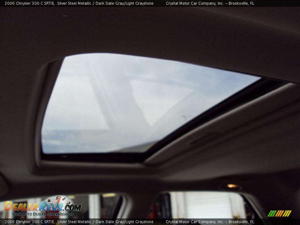 2006 Chrysler 300 C SRT8 Silver Steel Metallic / Dark Slate Gray/Light Graystone Photo #21