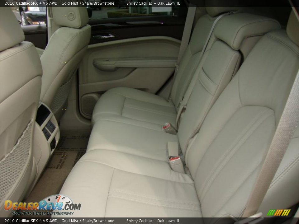 2010 Cadillac SRX 4 V6 AWD Gold Mist / Shale/Brownstone Photo #10