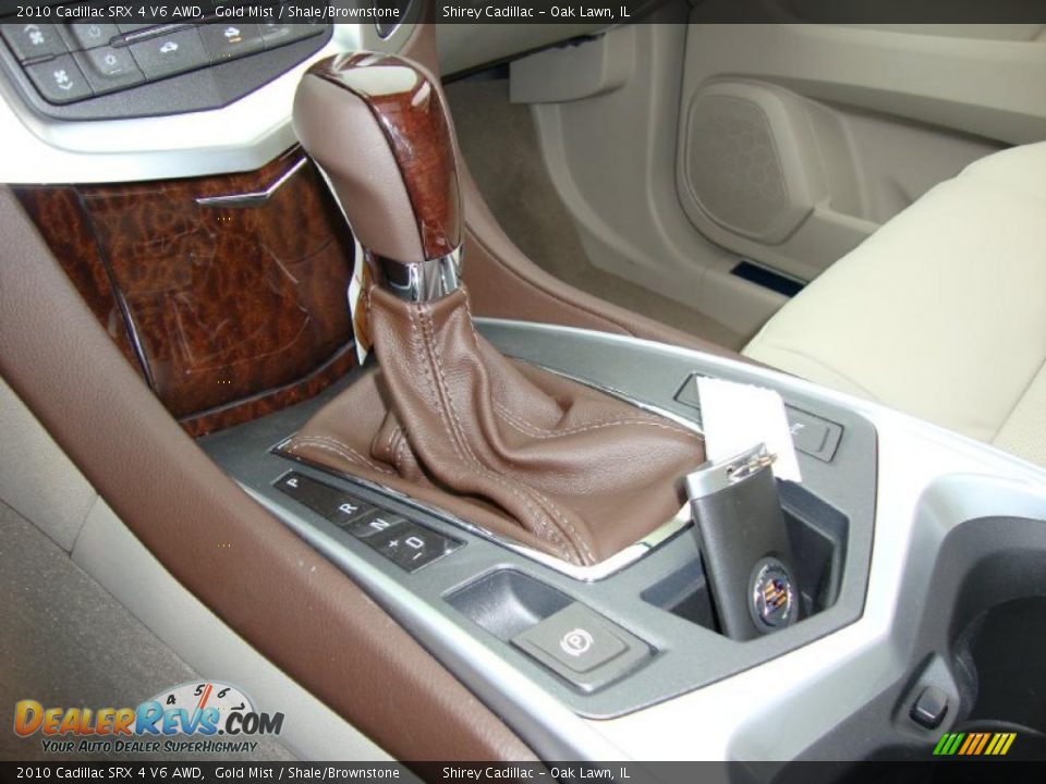 2010 Cadillac SRX 4 V6 AWD Gold Mist / Shale/Brownstone Photo #18