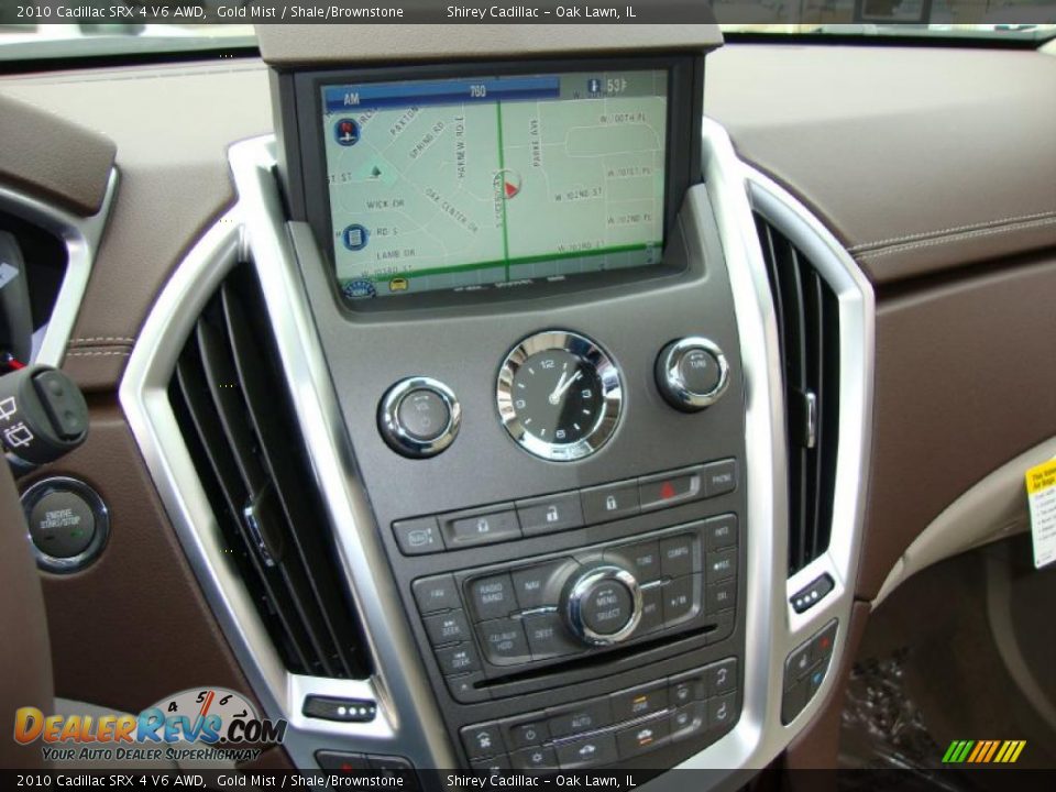 2010 Cadillac SRX 4 V6 AWD Gold Mist / Shale/Brownstone Photo #19