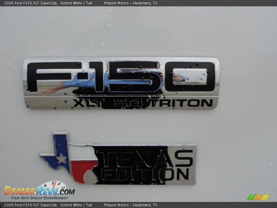 2006 Ford F150 XLT SuperCab Oxford White / Tan Photo #17