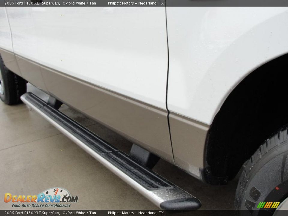 2006 Ford F150 XLT SuperCab Oxford White / Tan Photo #19