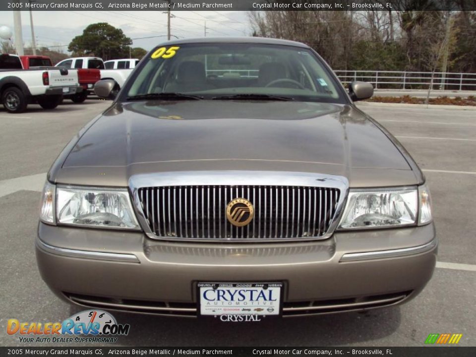 2005 Mercury Grand Marquis GS Arizona Beige Metallic / Medium Parchment Photo #13