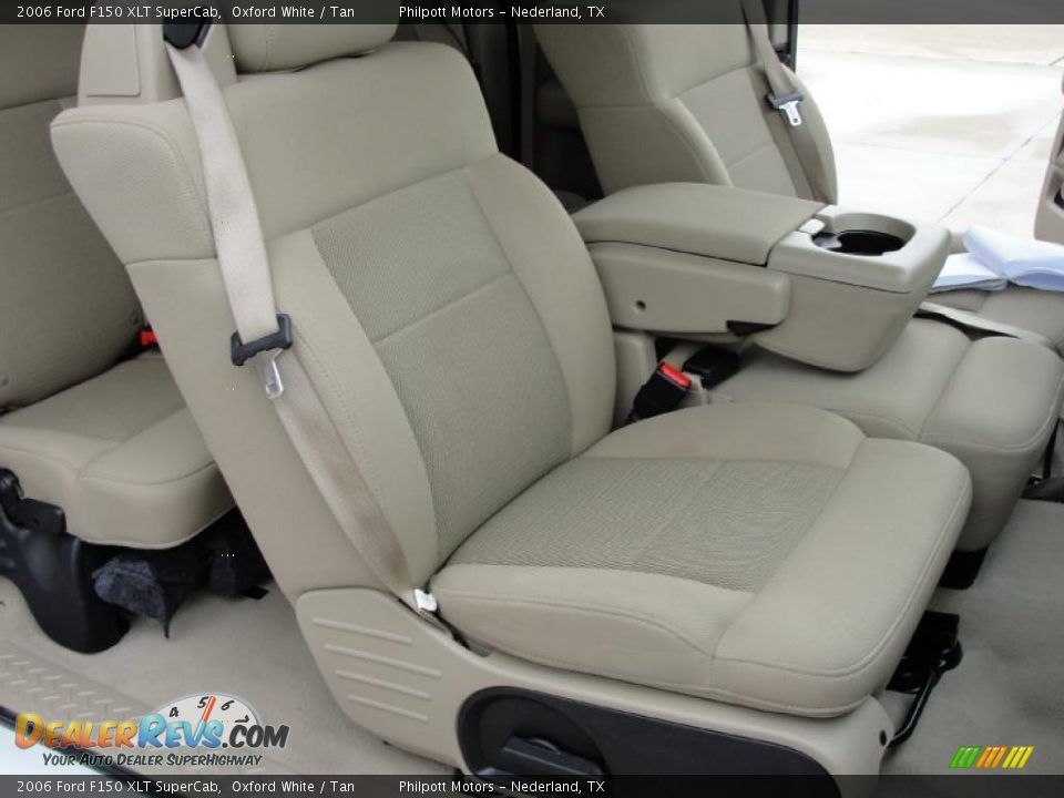 2006 Ford F150 XLT SuperCab Oxford White / Tan Photo #30