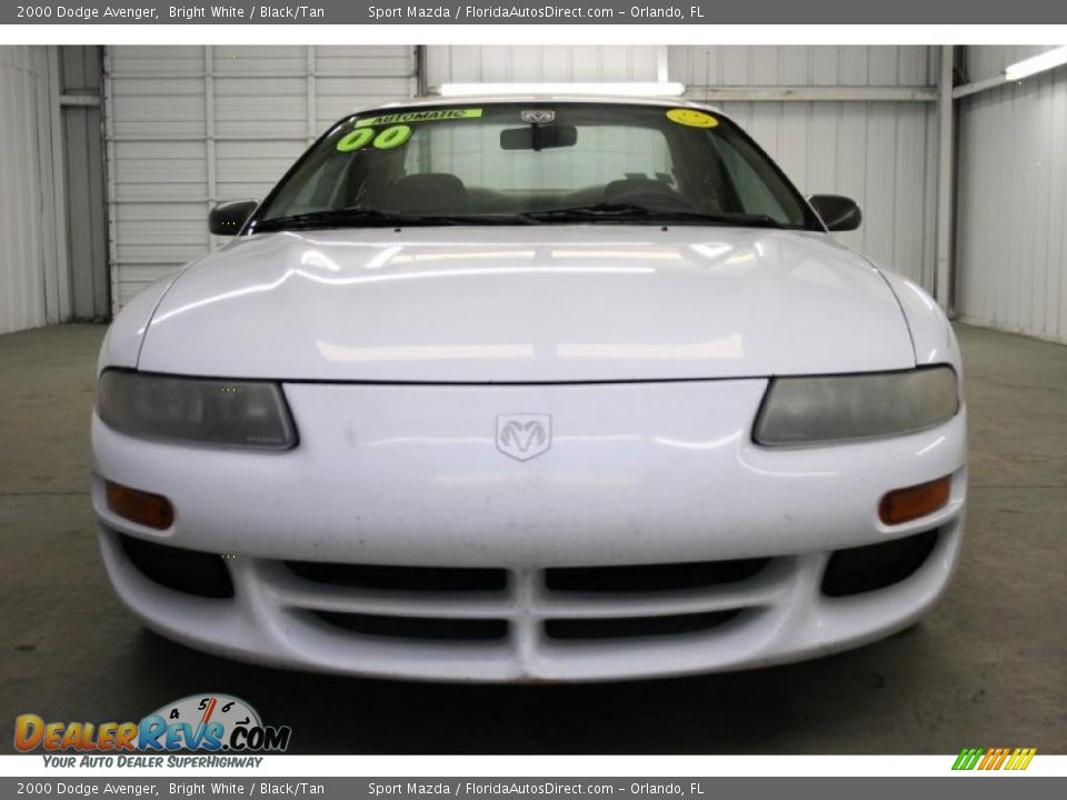 2000 Dodge Avenger Bright White / Black/Tan Photo #3