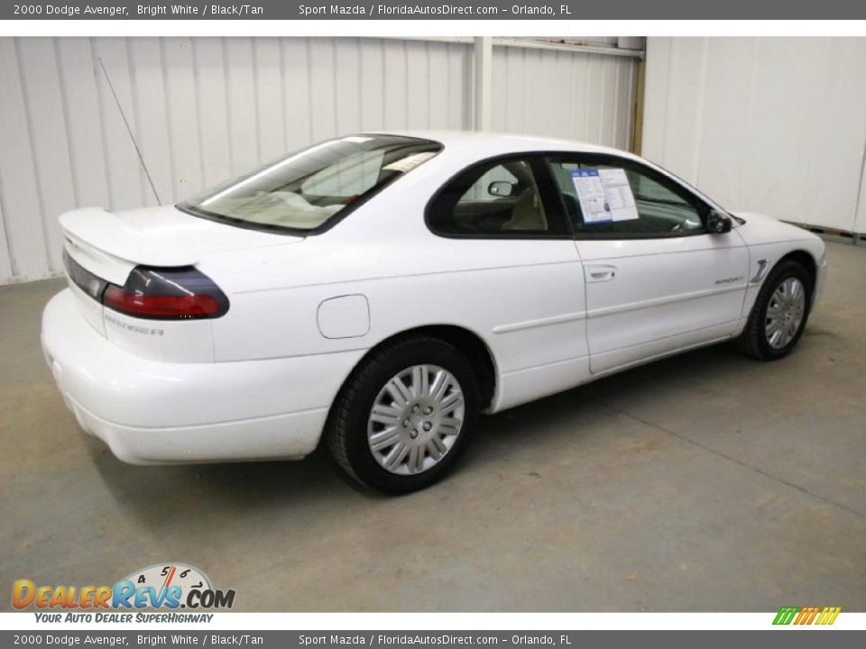 2000 Dodge Avenger Bright White / Black/Tan Photo #5