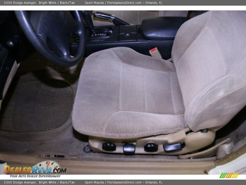 2000 Dodge Avenger Bright White / Black/Tan Photo #14