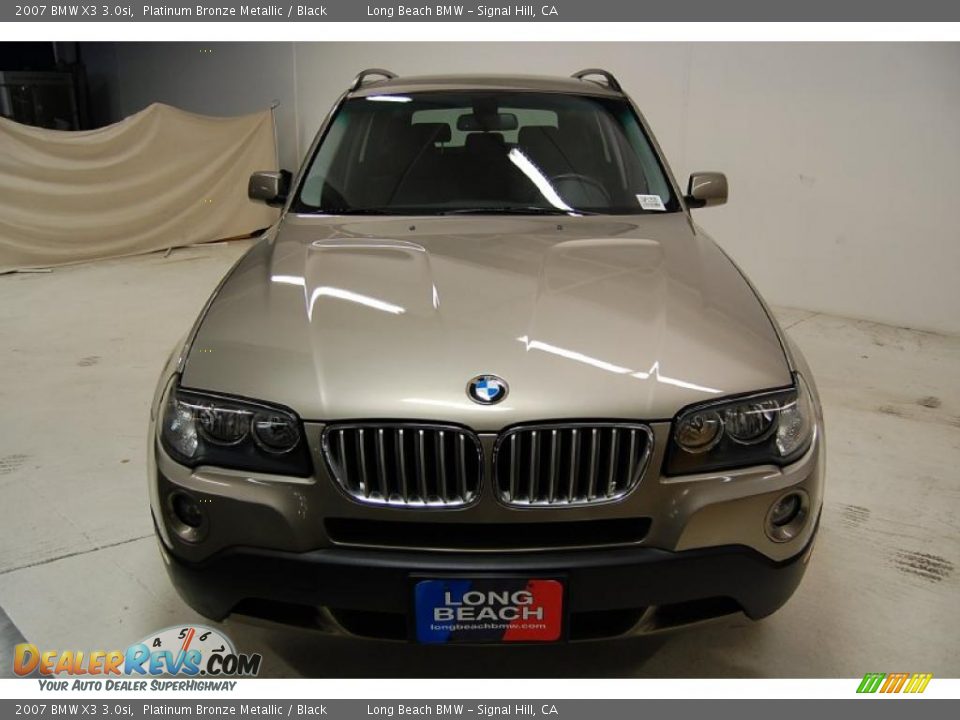 2007 BMW X3 3.0si Platinum Bronze Metallic / Black Photo #5