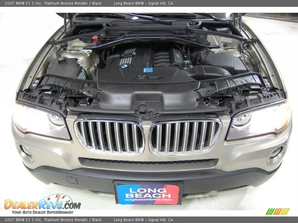 2007 BMW X3 3.0si Platinum Bronze Metallic / Black Photo #16