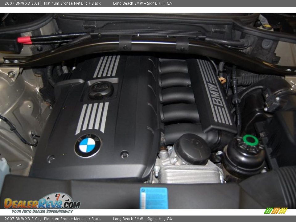 2007 BMW X3 3.0si Platinum Bronze Metallic / Black Photo #17