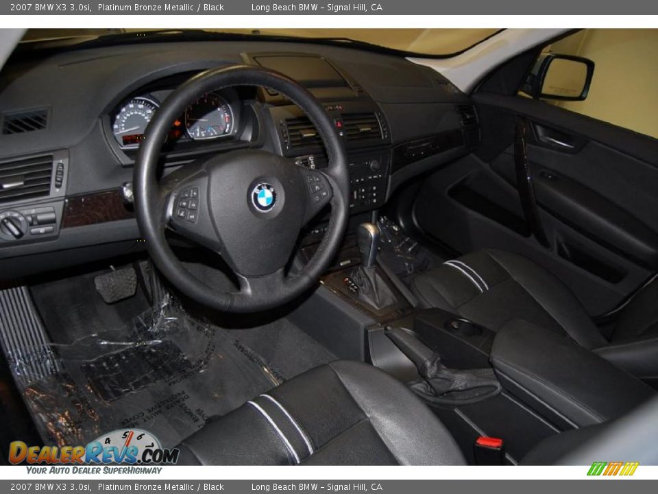 2007 BMW X3 3.0si Platinum Bronze Metallic / Black Photo #18