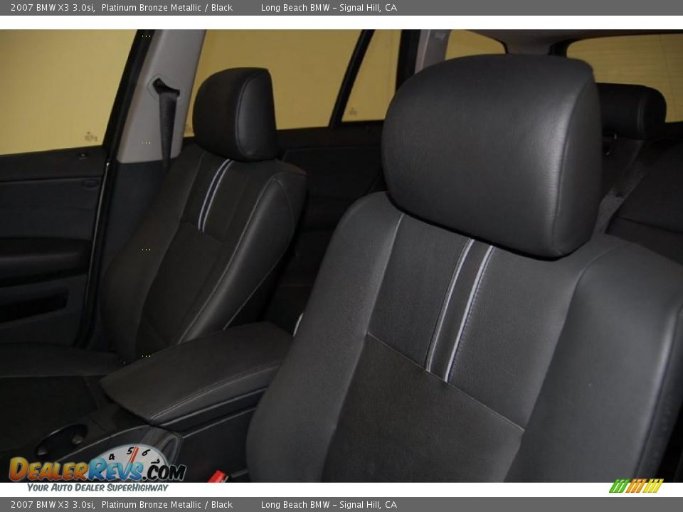 2007 BMW X3 3.0si Platinum Bronze Metallic / Black Photo #20
