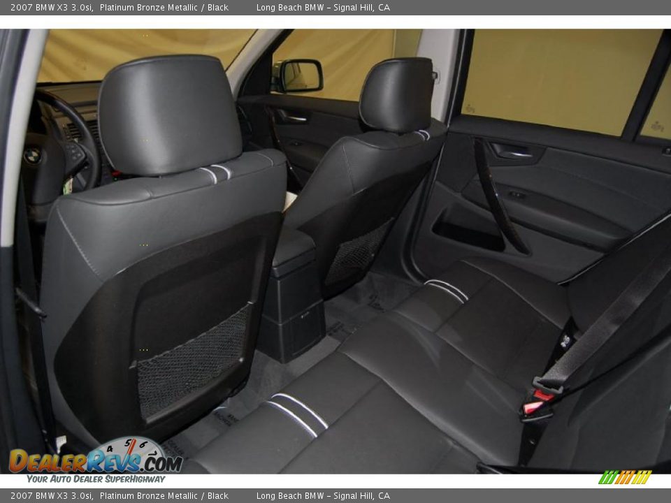 2007 BMW X3 3.0si Platinum Bronze Metallic / Black Photo #24