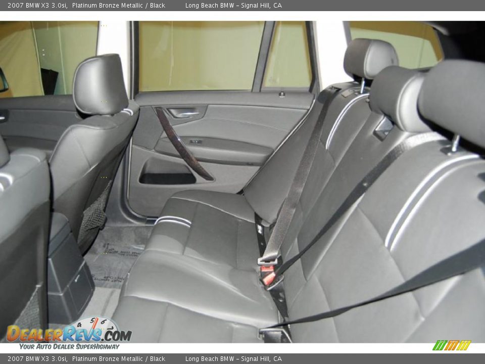 2007 BMW X3 3.0si Platinum Bronze Metallic / Black Photo #25