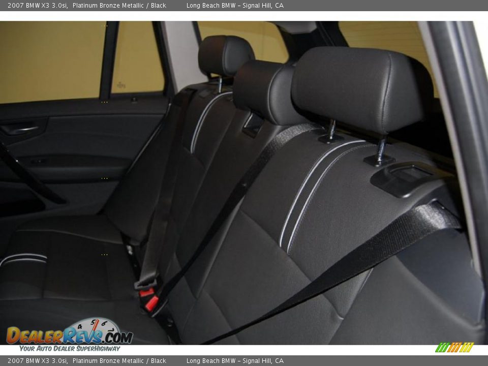 2007 BMW X3 3.0si Platinum Bronze Metallic / Black Photo #26