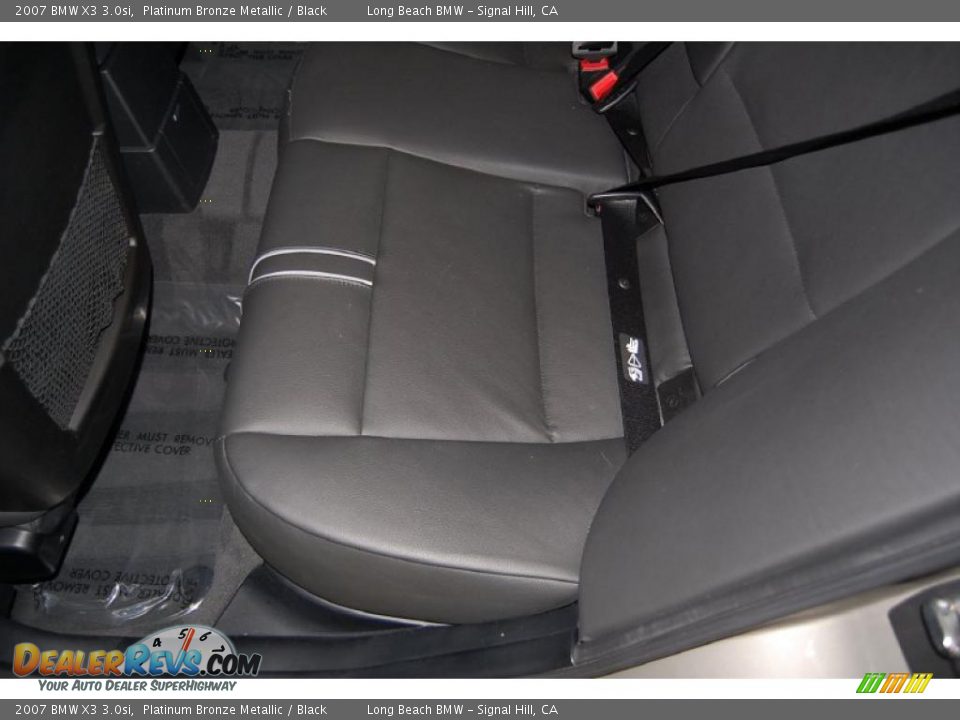 2007 BMW X3 3.0si Platinum Bronze Metallic / Black Photo #27