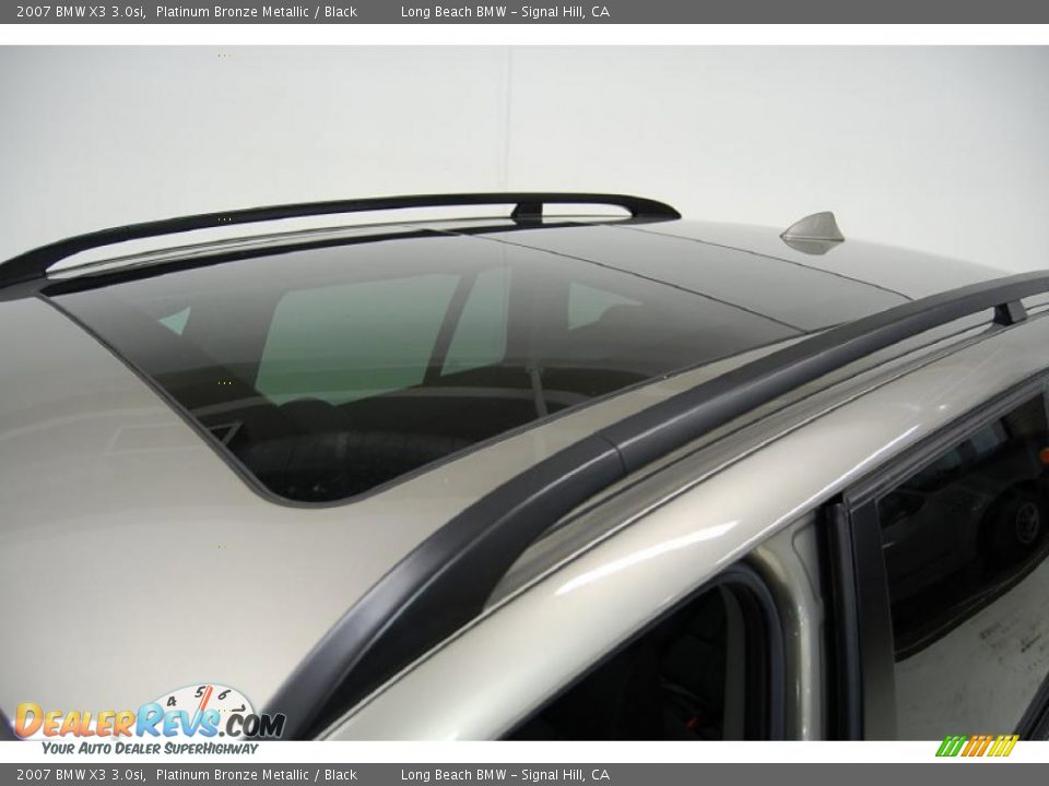 2007 BMW X3 3.0si Platinum Bronze Metallic / Black Photo #29