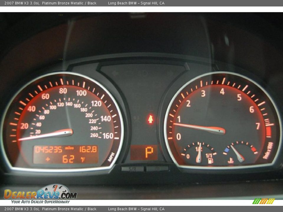 2007 BMW X3 3.0si Platinum Bronze Metallic / Black Photo #31