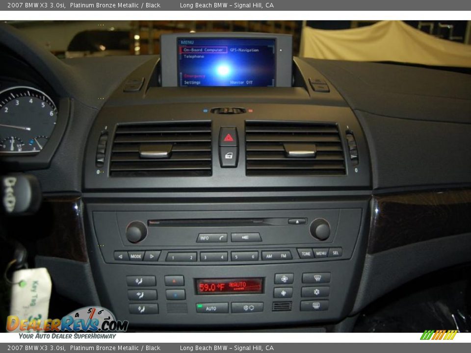 2007 BMW X3 3.0si Platinum Bronze Metallic / Black Photo #34