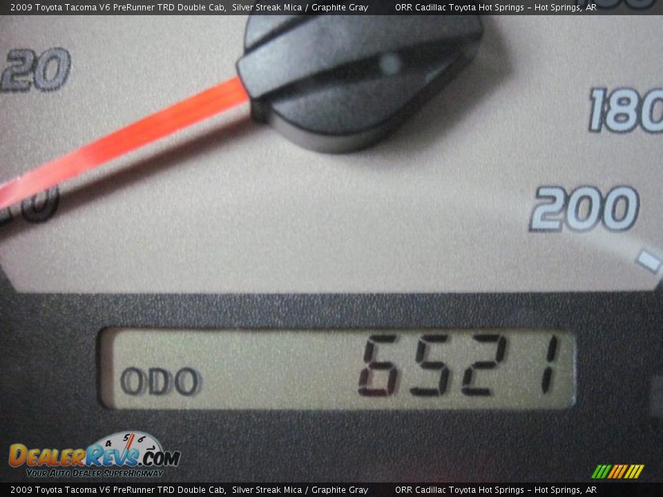 2009 Toyota Tacoma V6 PreRunner TRD Double Cab Silver Streak Mica / Graphite Gray Photo #13