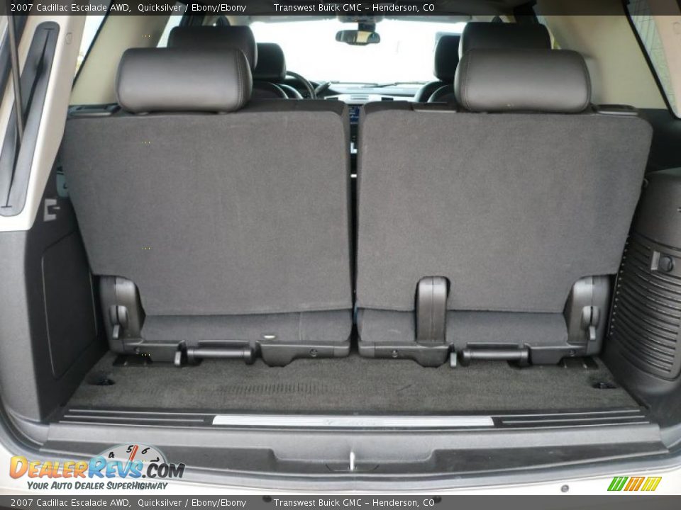 2007 Cadillac Escalade AWD Quicksilver / Ebony/Ebony Photo #14
