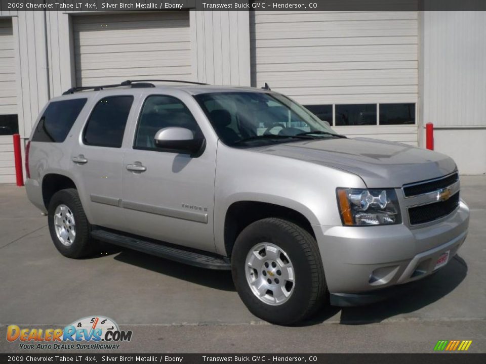 2009 Chevrolet Tahoe LT 4x4 Silver Birch Metallic / Ebony Photo #1