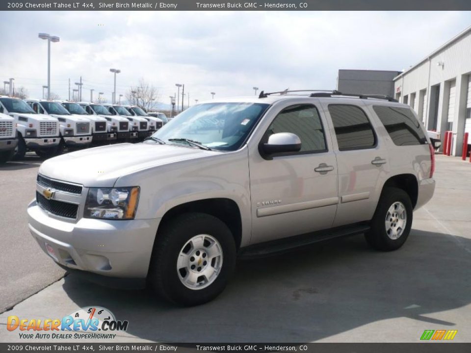 2009 Chevrolet Tahoe LT 4x4 Silver Birch Metallic / Ebony Photo #3