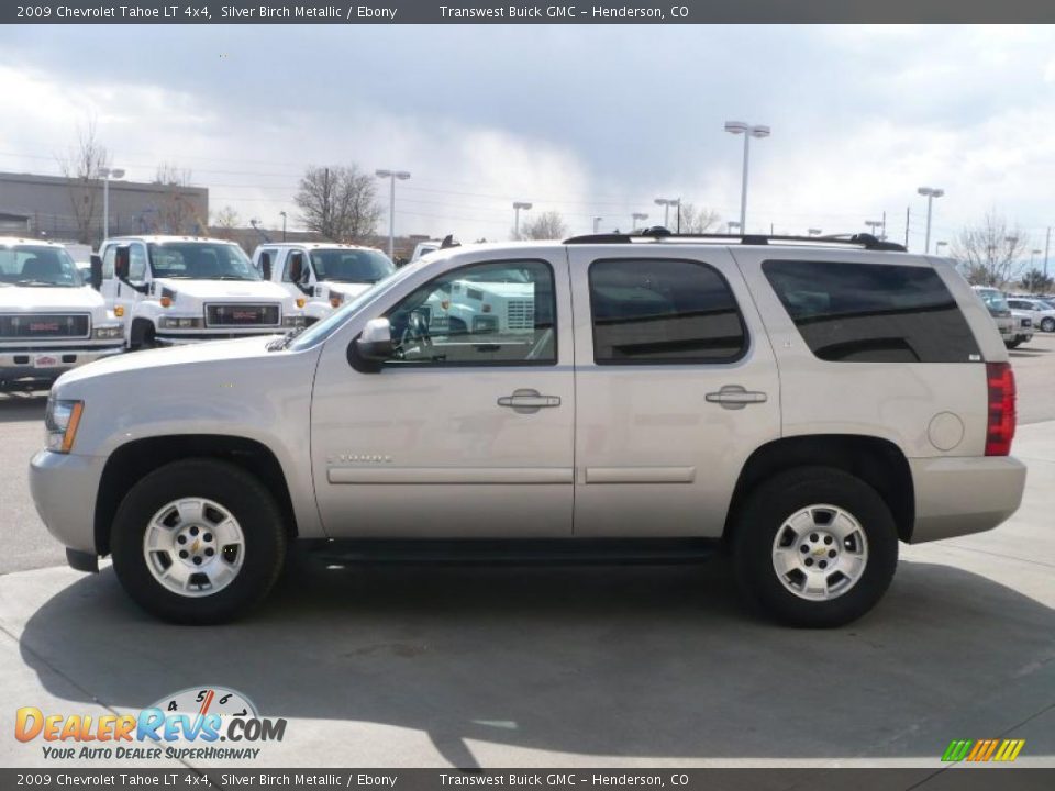 2009 Chevrolet Tahoe LT 4x4 Silver Birch Metallic / Ebony Photo #4