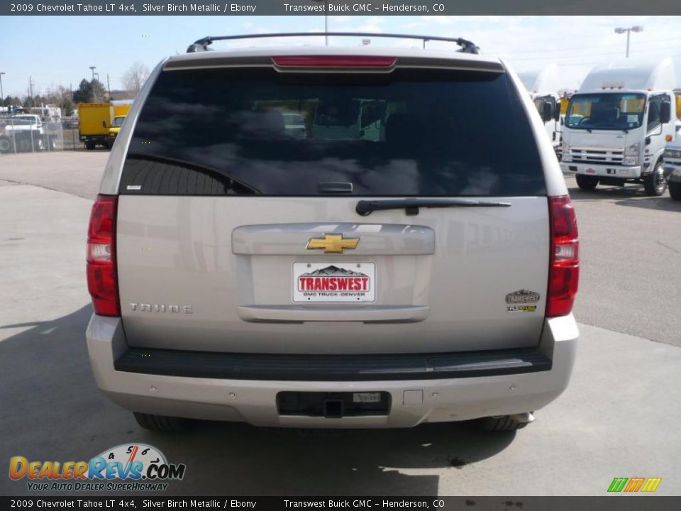 2009 Chevrolet Tahoe LT 4x4 Silver Birch Metallic / Ebony Photo #5