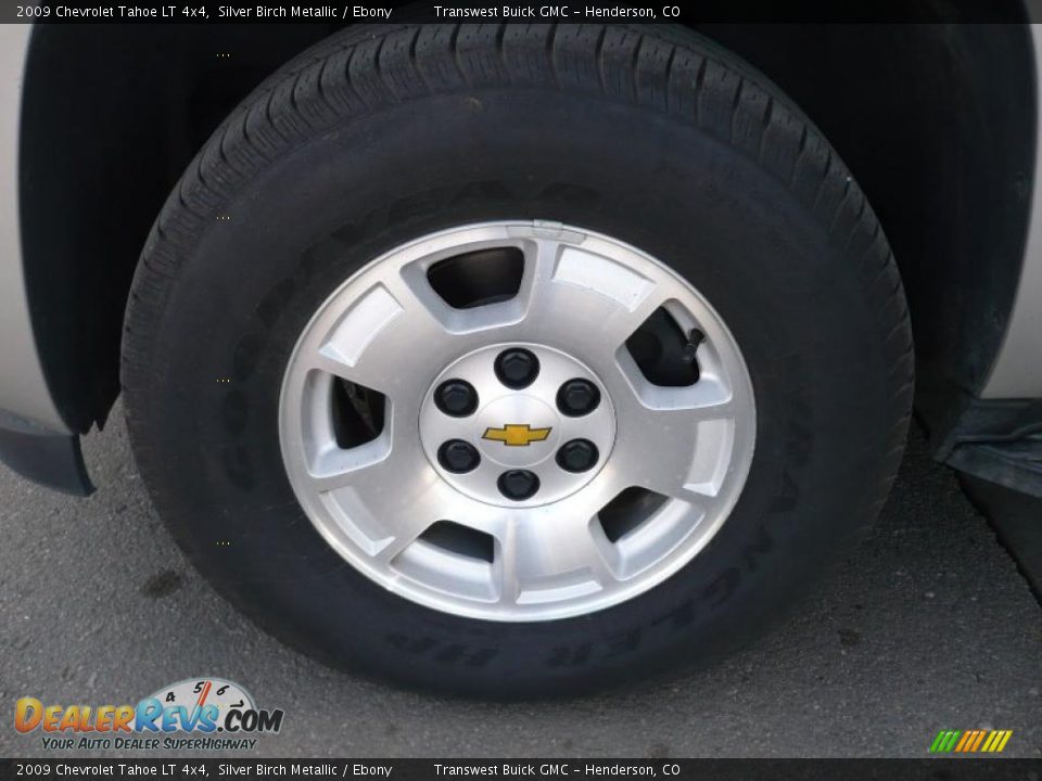 2009 Chevrolet Tahoe LT 4x4 Silver Birch Metallic / Ebony Photo #7