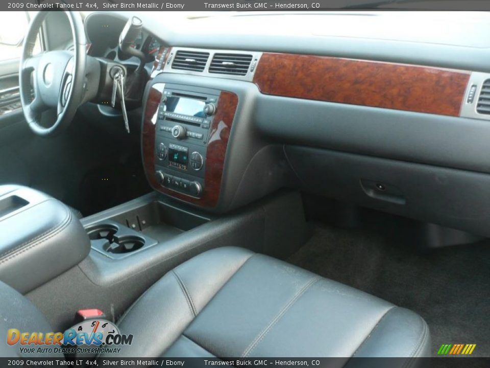 2009 Chevrolet Tahoe LT 4x4 Silver Birch Metallic / Ebony Photo #14