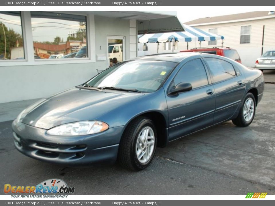 2001 Dodge Intrepid SE Steel Blue Pearlcoat / Sandstone Photo #1