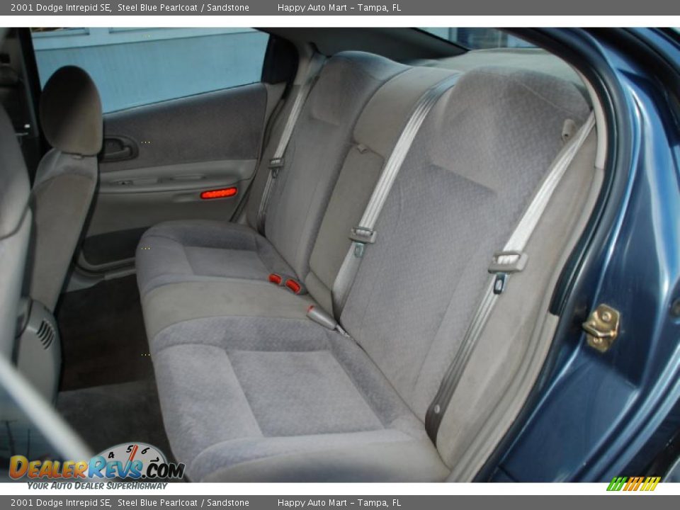 2001 Dodge Intrepid SE Steel Blue Pearlcoat / Sandstone Photo #28