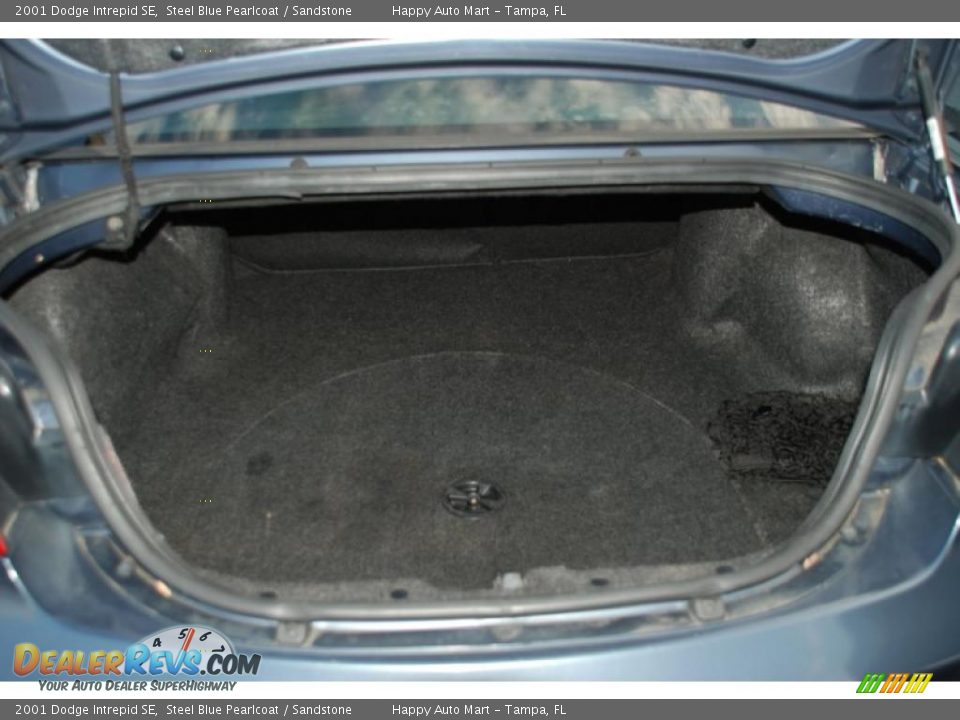 2001 Dodge Intrepid SE Steel Blue Pearlcoat / Sandstone Photo #30