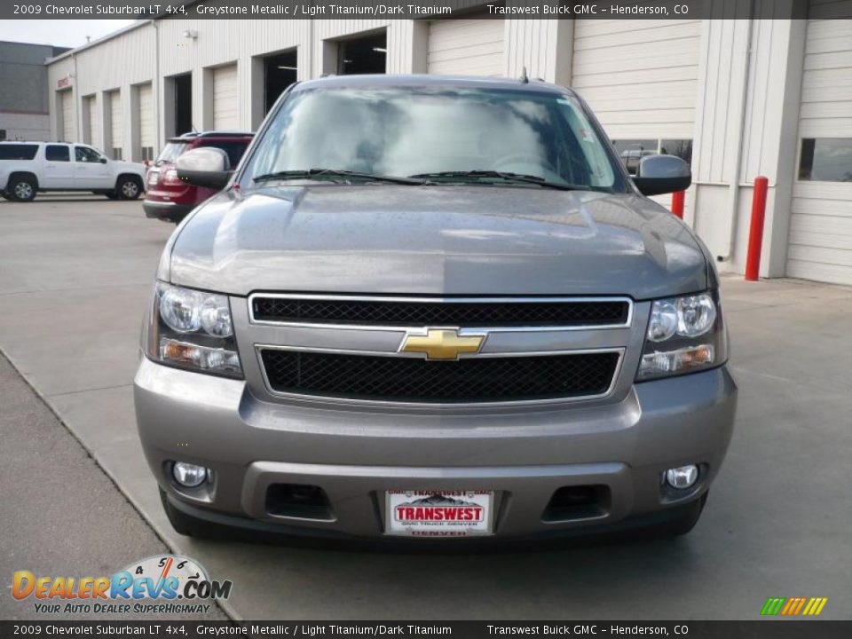 2009 Chevrolet Suburban LT 4x4 Greystone Metallic / Light Titanium/Dark Titanium Photo #2