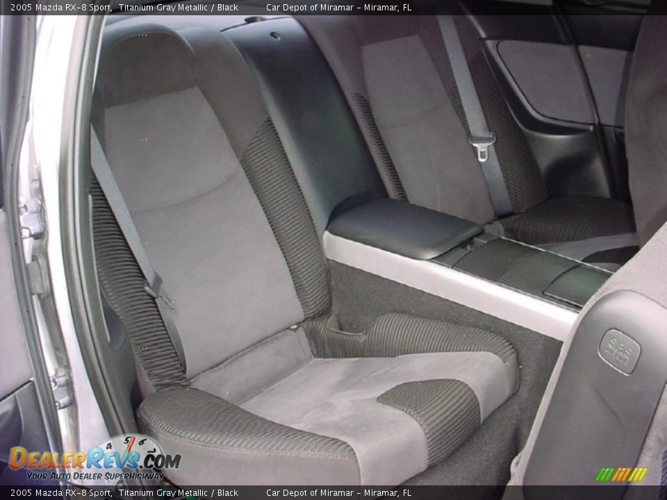 2005 Mazda RX-8 Sport Titanium Gray Metallic / Black Photo #12