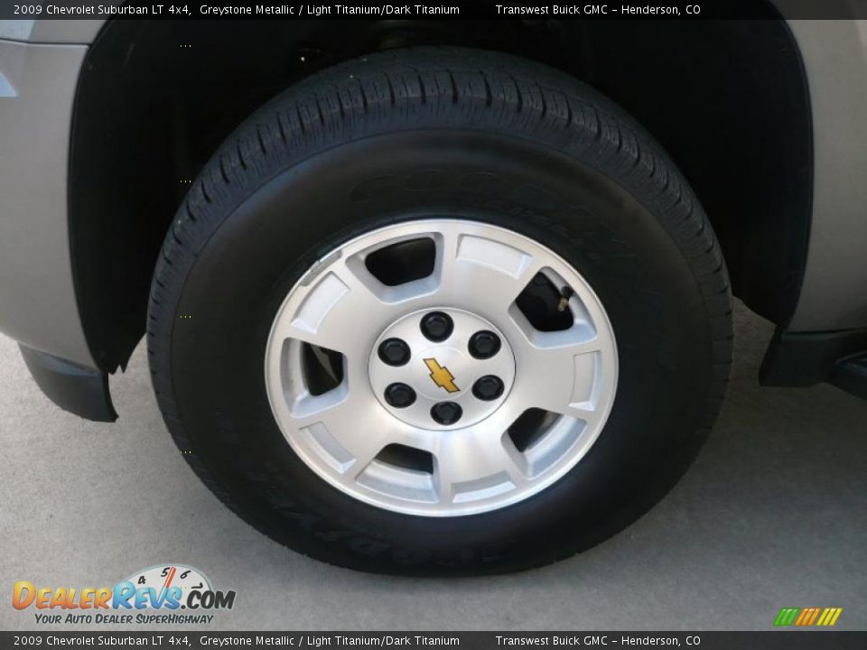 2009 Chevrolet Suburban LT 4x4 Greystone Metallic / Light Titanium/Dark Titanium Photo #7