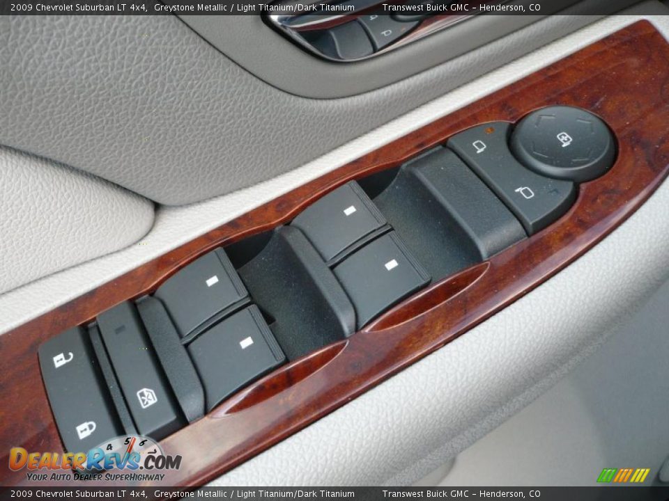 2009 Chevrolet Suburban LT 4x4 Greystone Metallic / Light Titanium/Dark Titanium Photo #13