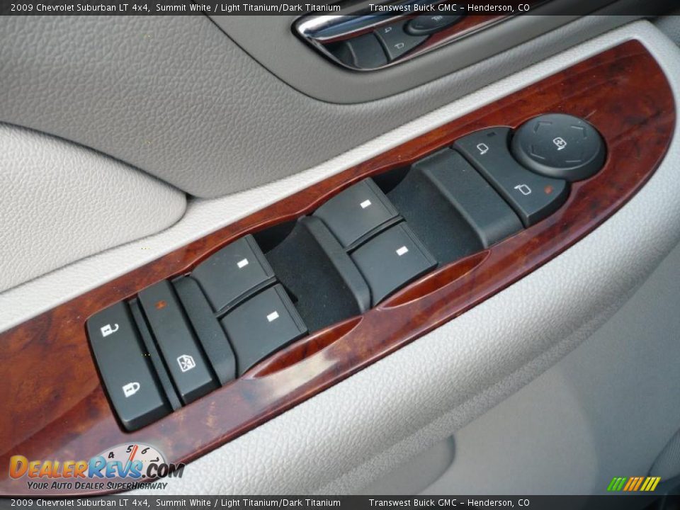 2009 Chevrolet Suburban LT 4x4 Summit White / Light Titanium/Dark Titanium Photo #15