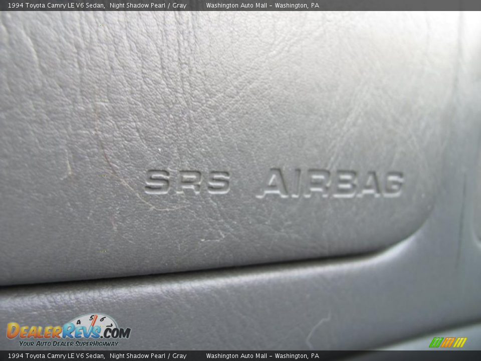 1994 Toyota Camry LE V6 Sedan Night Shadow Pearl / Gray Photo #16