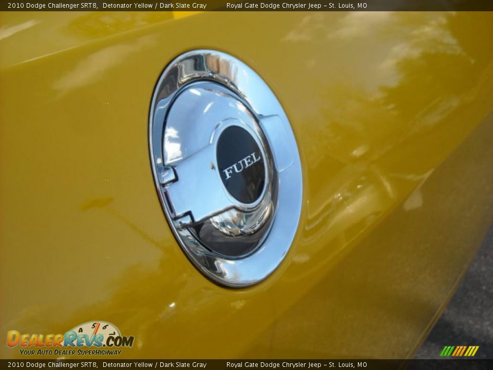 2010 Dodge Challenger SRT8 Detonator Yellow / Dark Slate Gray Photo #13