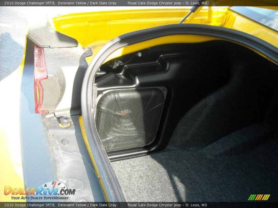 2010 Dodge Challenger SRT8 Detonator Yellow / Dark Slate Gray Photo #16