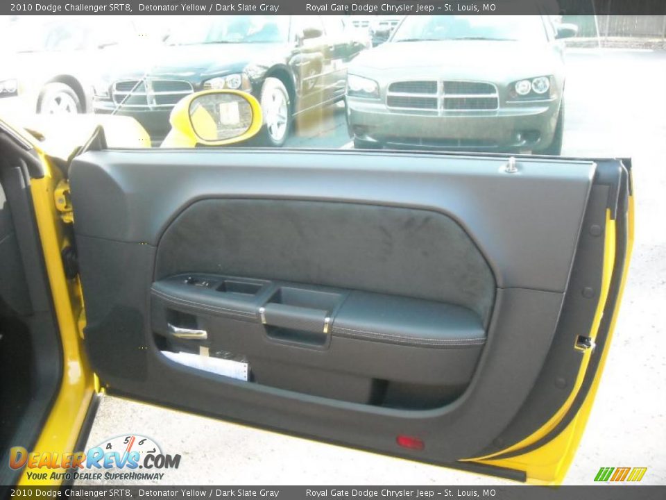2010 Dodge Challenger SRT8 Detonator Yellow / Dark Slate Gray Photo #20