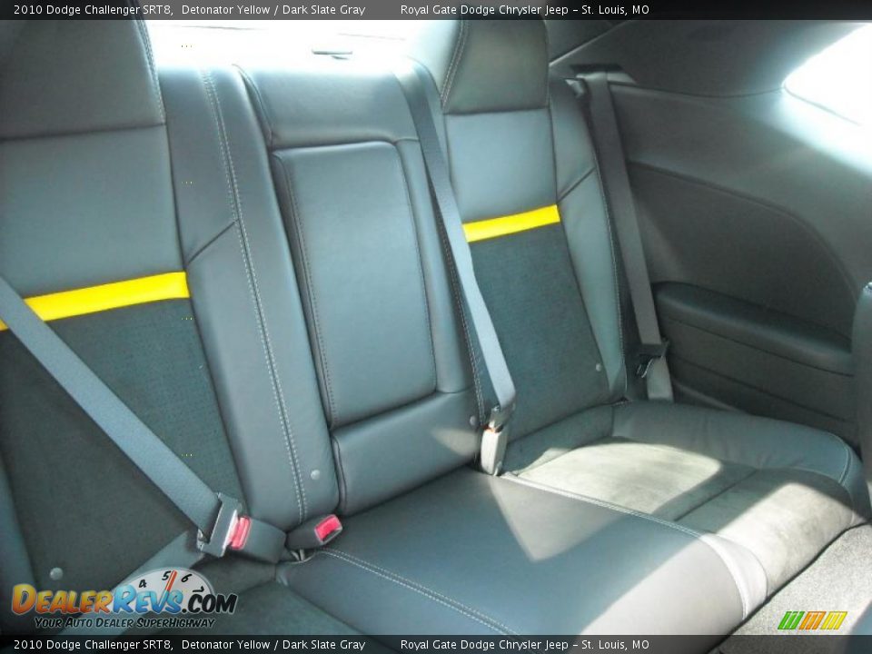 2010 Dodge Challenger SRT8 Detonator Yellow / Dark Slate Gray Photo #21