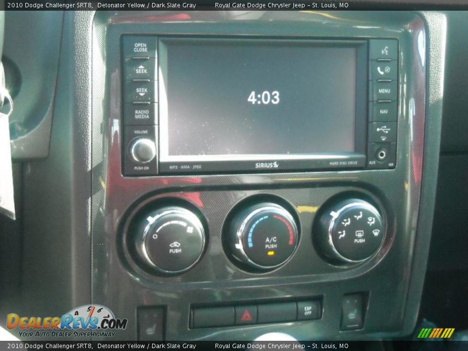 2010 Dodge Challenger SRT8 Detonator Yellow / Dark Slate Gray Photo #31