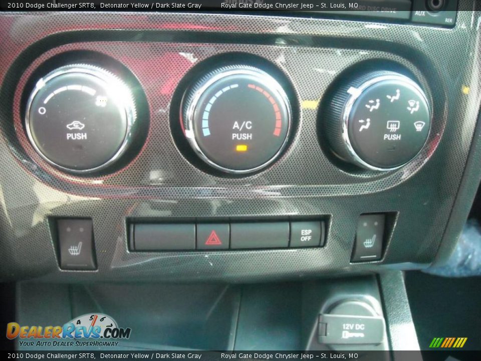 2010 Dodge Challenger SRT8 Detonator Yellow / Dark Slate Gray Photo #33