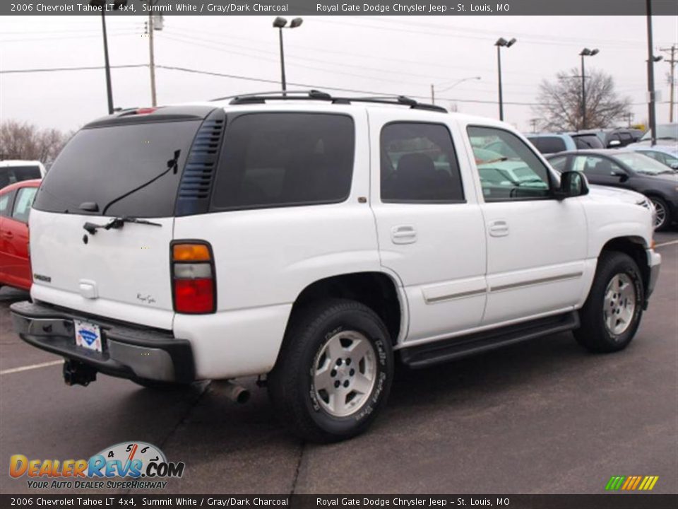 2006 Chevrolet Tahoe LT 4x4 Summit White / Gray/Dark Charcoal Photo #3