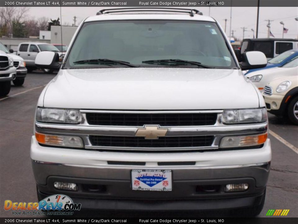 2006 Chevrolet Tahoe LT 4x4 Summit White / Gray/Dark Charcoal Photo #8